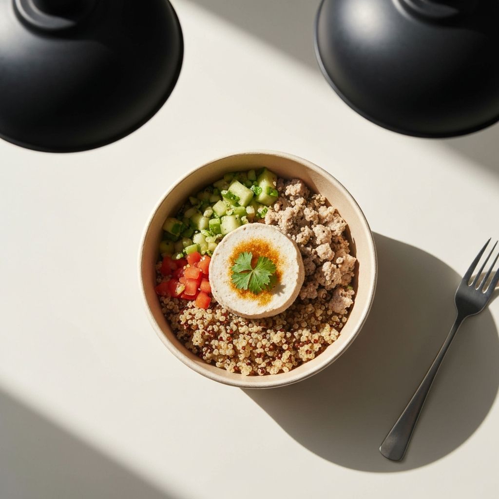 Fokus 06 - Quinoa protein bowl